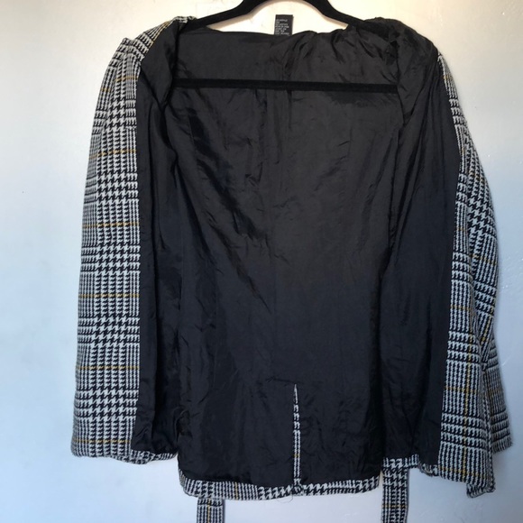 Rampage plaid sophisticated blazer coat - Picture 5 of 7